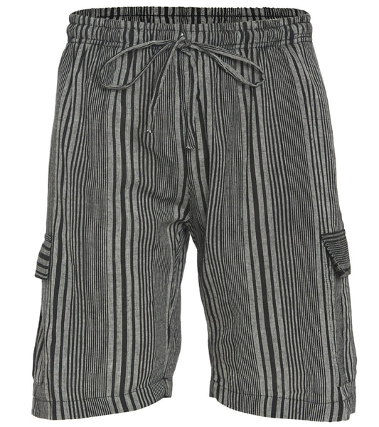 Yak & Yeti Men's Striped Shorts with Pockets