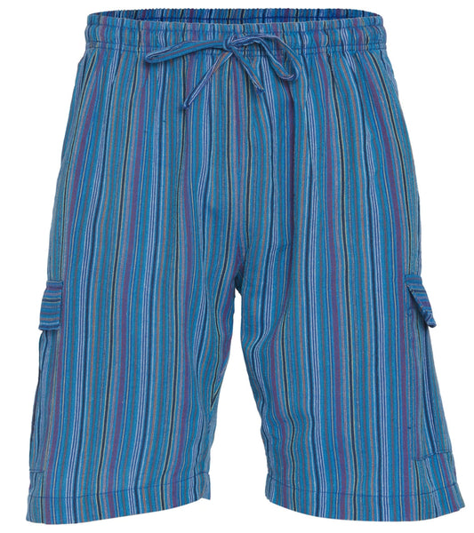 Yak & Yeti Men's Striped Shorts with Pockets