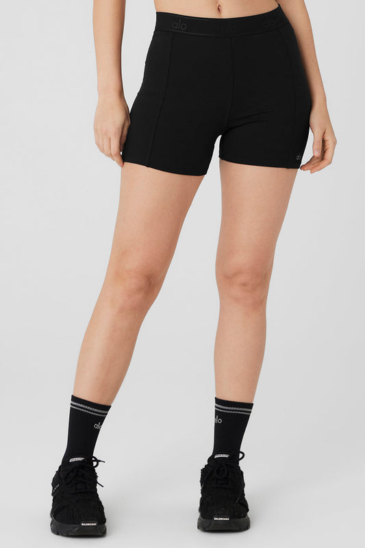 4" Alosoft Showcase Short - Black